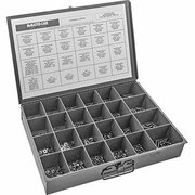 BSC PREFERRED Fastener Maintenance Assortment with 1550 Pieces 18-8 Stainless Steel 90970A350